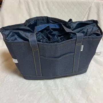 [새상품급] J House 바스켓 데님 에코백 레지바스켓백