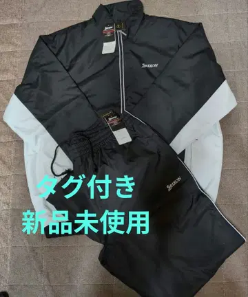 스릭슨 골프 충전솜 셋업 자켓 팬츠 블랙 L