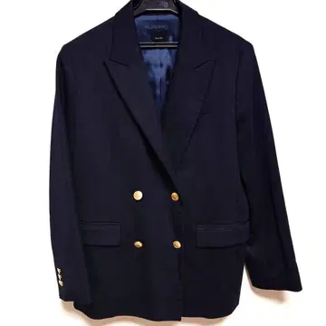 스픽 앤 스팬 밀드 크로스 피크 드 라펠 자켓