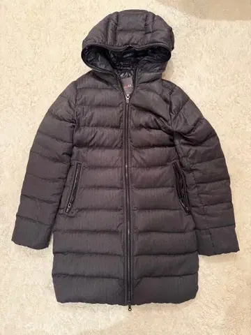 DUVETICA 블랙 그레이 후드 부착 롱 다운 코트 최신 디자인 멋짐