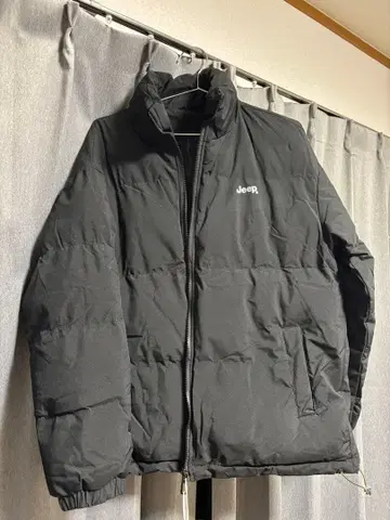 Jeep 블랙 다운 자켓