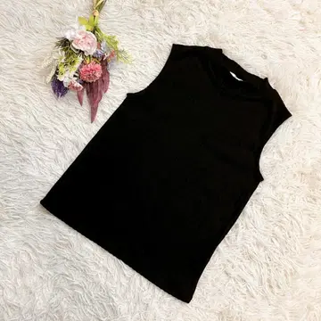 [ BEAMS HEART ] 빔즈 노스리브리스 상의 코튼 혼방 M