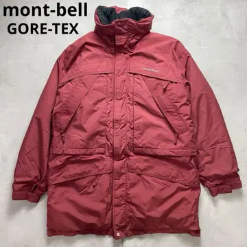 올드 몽벨 고어텍스 구 파우더랜드 파카 빨간색 M