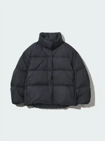 유니클로 UNIQLO 파우더 소프트 다운 자켓/NANODESIGN 블랙