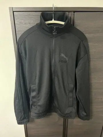 푸마 T7 남성용 블랙 트랙 자켓