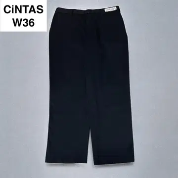 CINTAS 신타스 워크 팬츠 w36 블랙 FLEX 초와이드 구제 의류