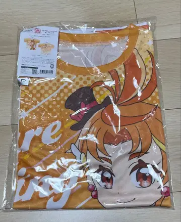 두근두근! 프리큐어 큐어 윙 풀 그래픽 T셔츠