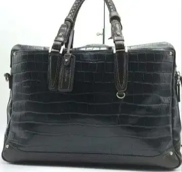 kiefer neu 브리프 케이스 크로커다일 패턴 엠보싱 남녀 공용