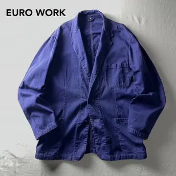 빈티지 유로 워크 자켓 코튼 트윌 j45