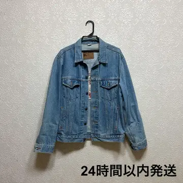 빈티지 자수 데님 자켓 남녀 공용