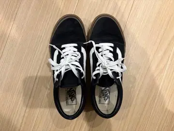 Vans 블랙 스웨이드 스니커즈
