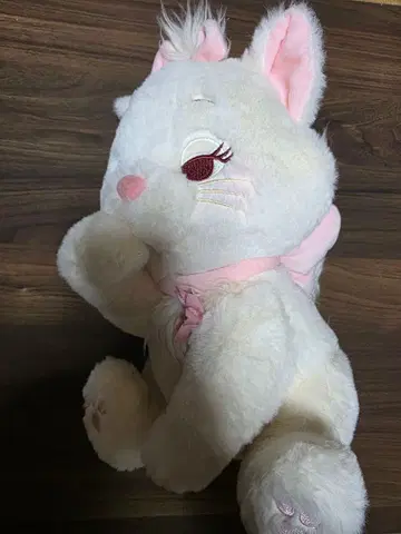 마리 벚꽃 봉제 인형 약 30cm 핑크 리본