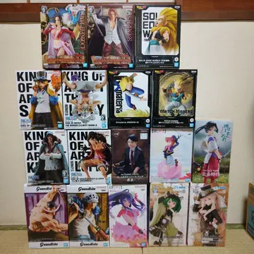 드래곤볼 피규어 미개봉품, 기타 여러 피규어 미개봉품 17상자 세트