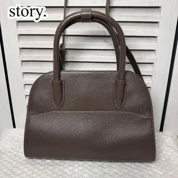 새상품급 story. 스토리 2way 가죽 숄더백 브라운