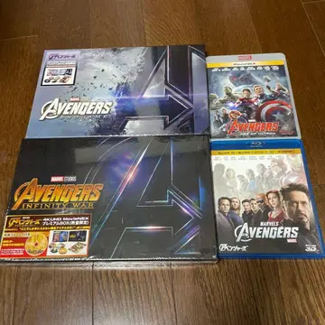 어벤져스 Blu-ray 4작품 세트