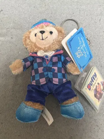 홍콩 디즈니 12주년 더피 키체인