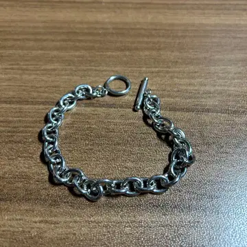 실버 925 체인 팔찌