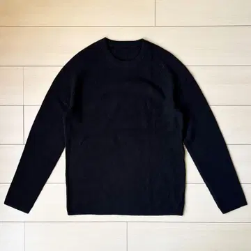 새상품급 띠어리 Theory 캐시미어 100% 크루넥 니트 스웨터 블랙