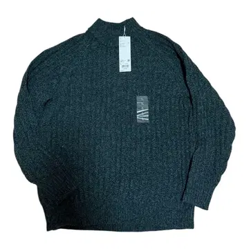 유니클로 U 로 게이지 모크넥 스웨터 XXL