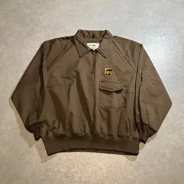 70s 80s USA UPS 워크 자켓 풀오버 기업계