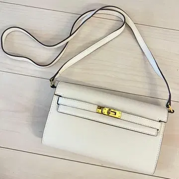 숄더 지갑 백 화이트 지갑