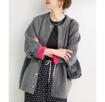 B.C STOCK 2층 스무스 니트 롱 가디건