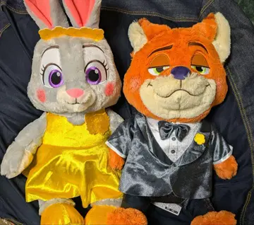 주토피아2 FukuFuku V-BIG 봉제 인형 닉 주디