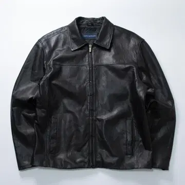 가죽 자켓 트래커 자켓 블랙 램 가죽