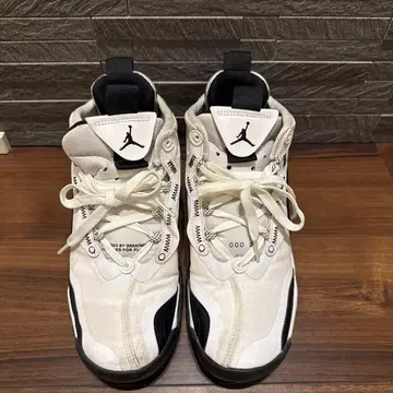 조던 화이트/블랙 스니커즈