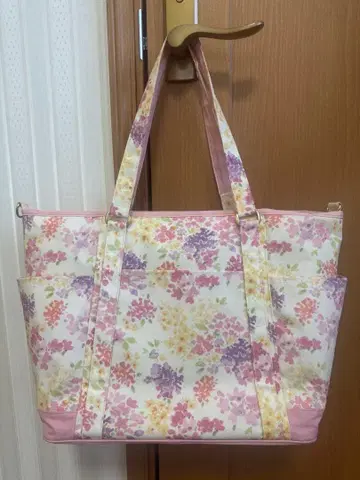 새상품급 로라 애슐리 마더백 꽃무늬 숄더백 토트백