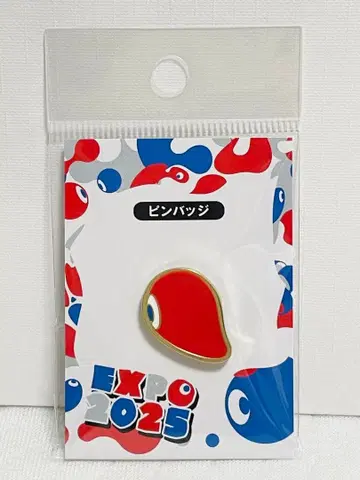 EXPO2025 간사이 만박 회장 한정판 코미야쿠 핀 배지 미개봉 새상품