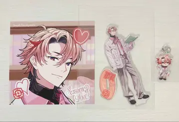 세라프 앨범 특전 아크릴 스탠드 자켓 키링