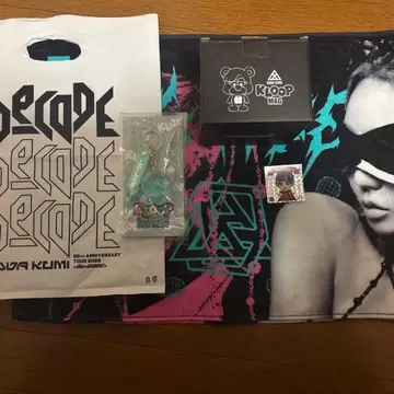 코다 쿠미 25th ANNIVERSARY De-CODE 타월