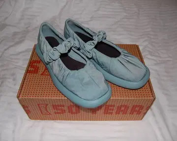 CAMPER ONDA 플랫슈즈 그린