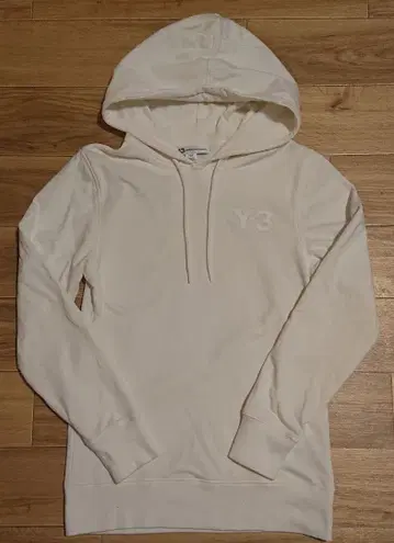 Y-3 화이트 후드 맨투맨