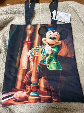 [택 포함 새상품] 미키의 매지컬 뮤직 월드 토트백