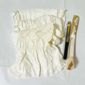 [ 미사용 ] 순수 실크 허리띠 오비 장식 천 세트 포멀1