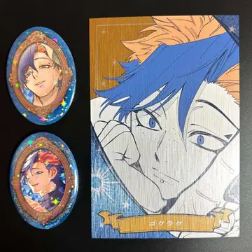 마녀의 남자 이치 마녀의 거울 홀로그램 캔뱃지 메탈릭 엽서 고쿠라쿠