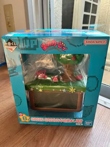 커비 제일복권 B상 GREEN GREENS 알람 시계 (배터리 포함)