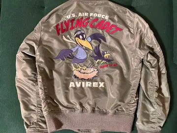 AVIREX MA-1 플라이트 자켓 FLYING CADET 사이즈 M