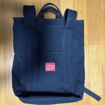 Manhattan Portage 블랙 백팩