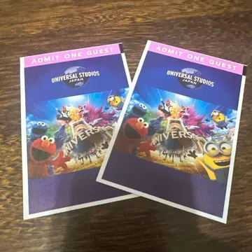 유니버설 스튜디오 재팬 입장권 2명분