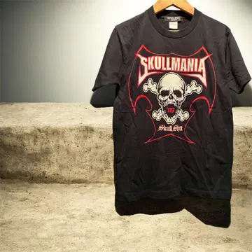 [새상품급] SKULLSHIT 스컬 프린트 셔츠 한정품 구하기 어려움