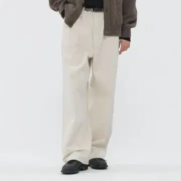 MHL CANTON NATURAL DENIM TROUSERS 데님