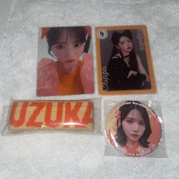 후르츠 지퍼 진세이 스즈카 트레이딩 카드 캔뱃지 리스트 밴드