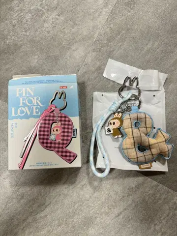 Labubu pin for love 알파벳 펜던트 And &