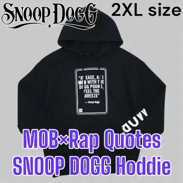 MOB x Rap Quotes 후드티 SNOOP 스눕 독 2XL