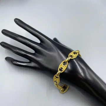 24 빈티지 골드 체인 팔찌