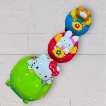 레어 당시물 산리오 헬로키티 토끼 곰 풀백카