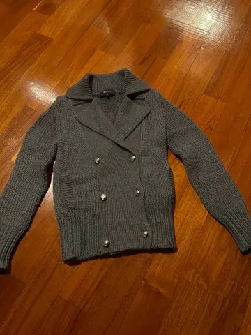 TOMMOROWLAND MACPHEE 그레이 니트 자켓 사이즈 1